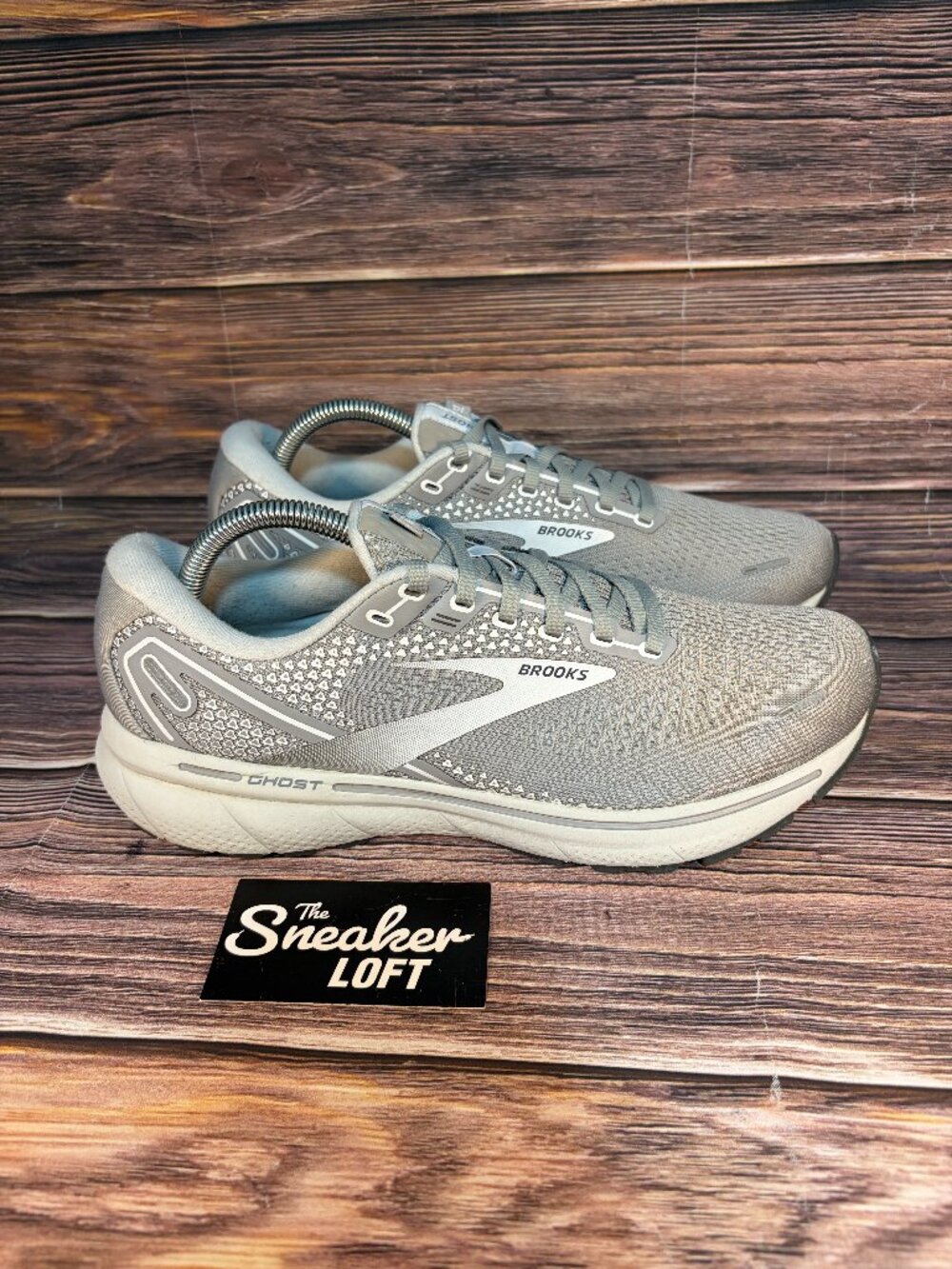 Brooks Ghost 14 Women's Gray Athletic Running Shoes Size 10.5